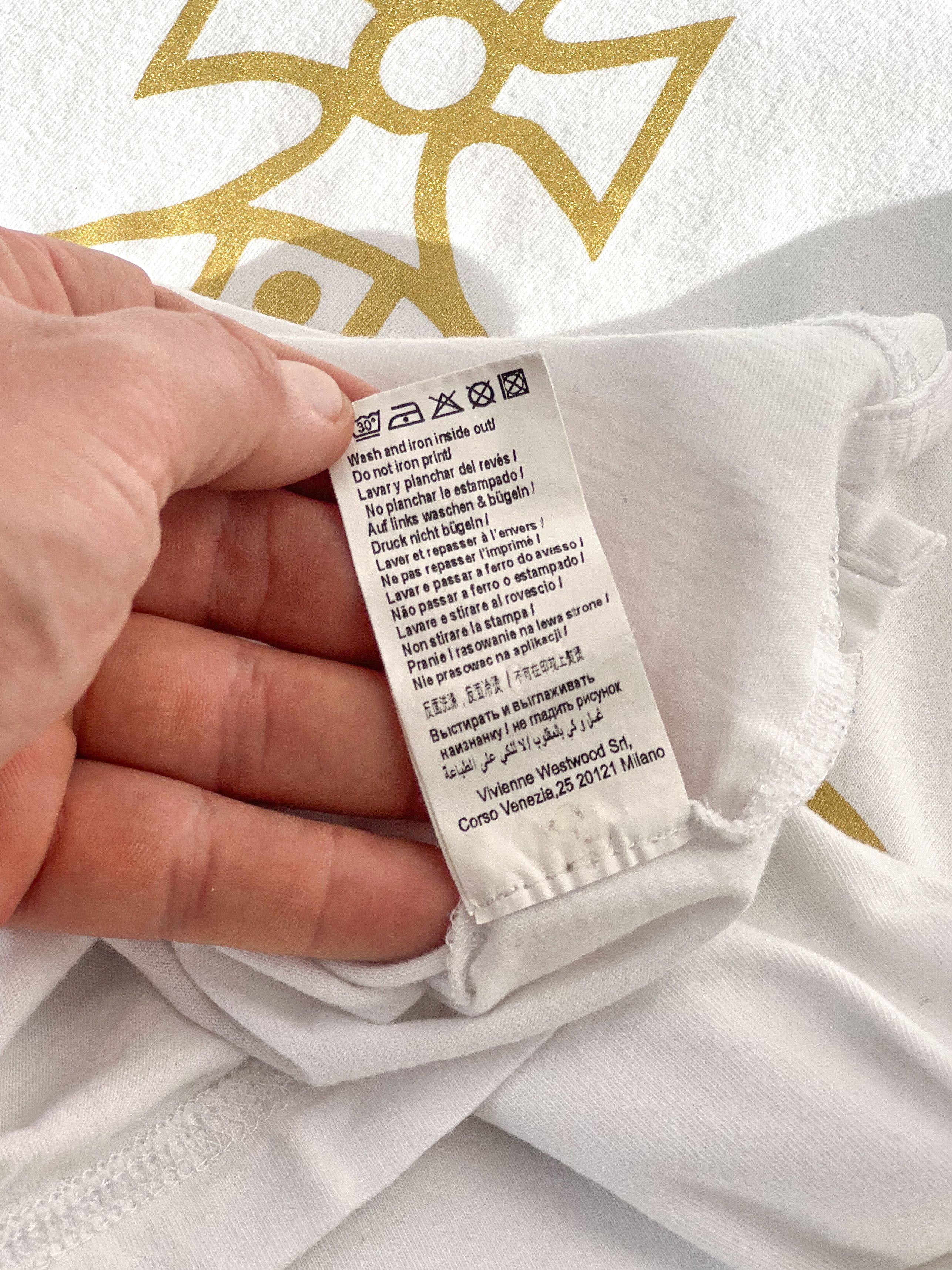 Designer × Vivienne Westwood Vivienne Westwood women`s t-shirt Size S / US 4 / IT 40 - 6 Thumbnail