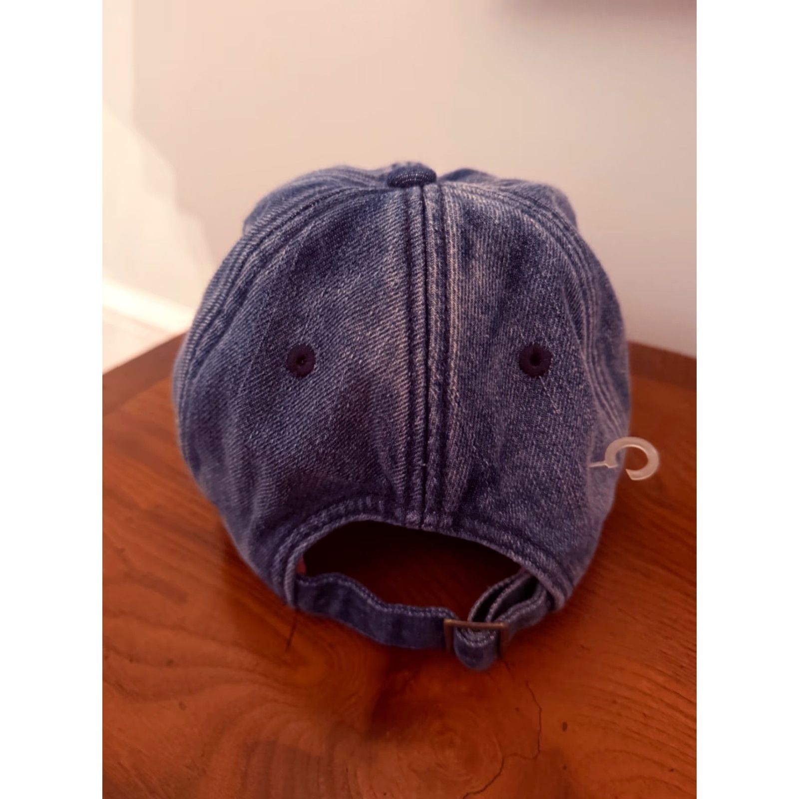 Madewell Madewell Hat Cap Strapback Womens One Size Blue Denim Baseball Dad Hat Casual Size ONE SIZE - 3 Thumbnail