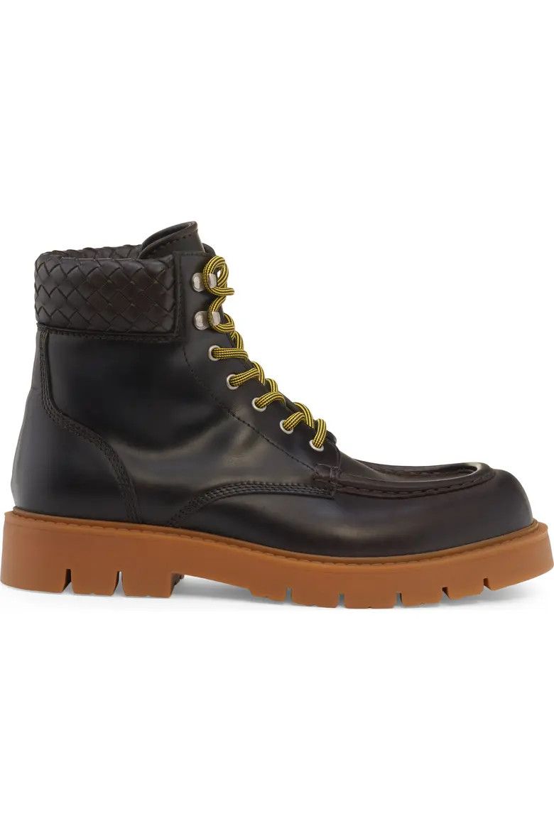Os11x0826 Haddock Lug Sole Lace-Up Boots In Fondant in Brown, Men's (Size 7)