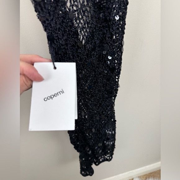 Coperni NEW Coperni PARIS Black Sequin Mesh mini Dress xs Size XS / US 0-2 / IT 36-38 - 12 Thumbnail