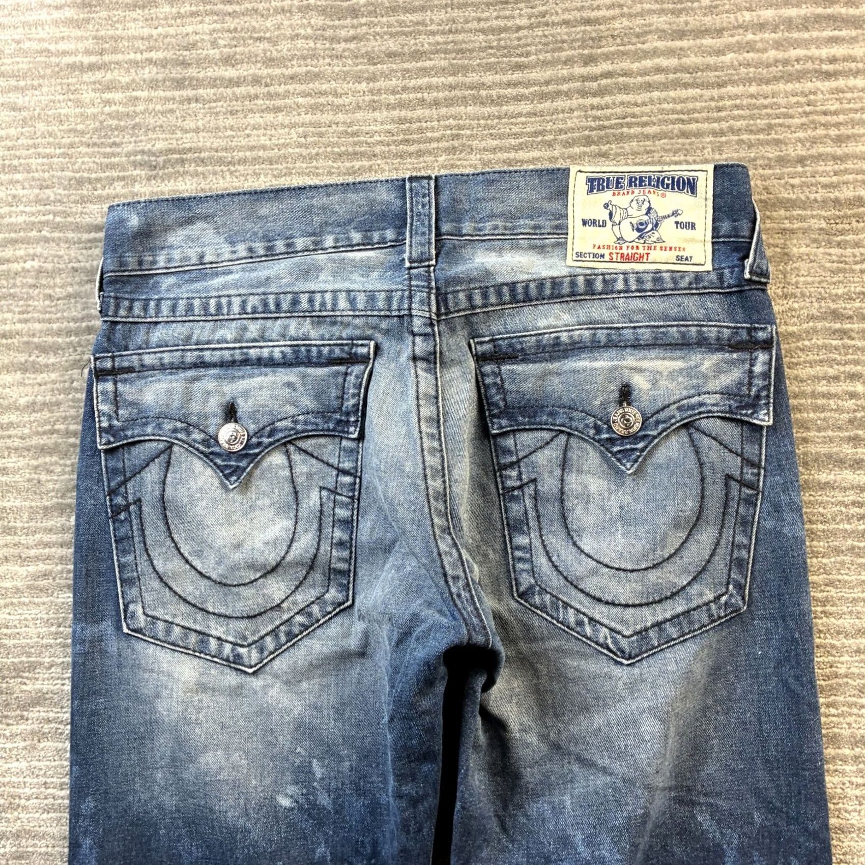 True Religion True Religion Jeans Mens 33x33 T Flap Camo Denim Shirt? Size US 33 - 4 Thumbnail