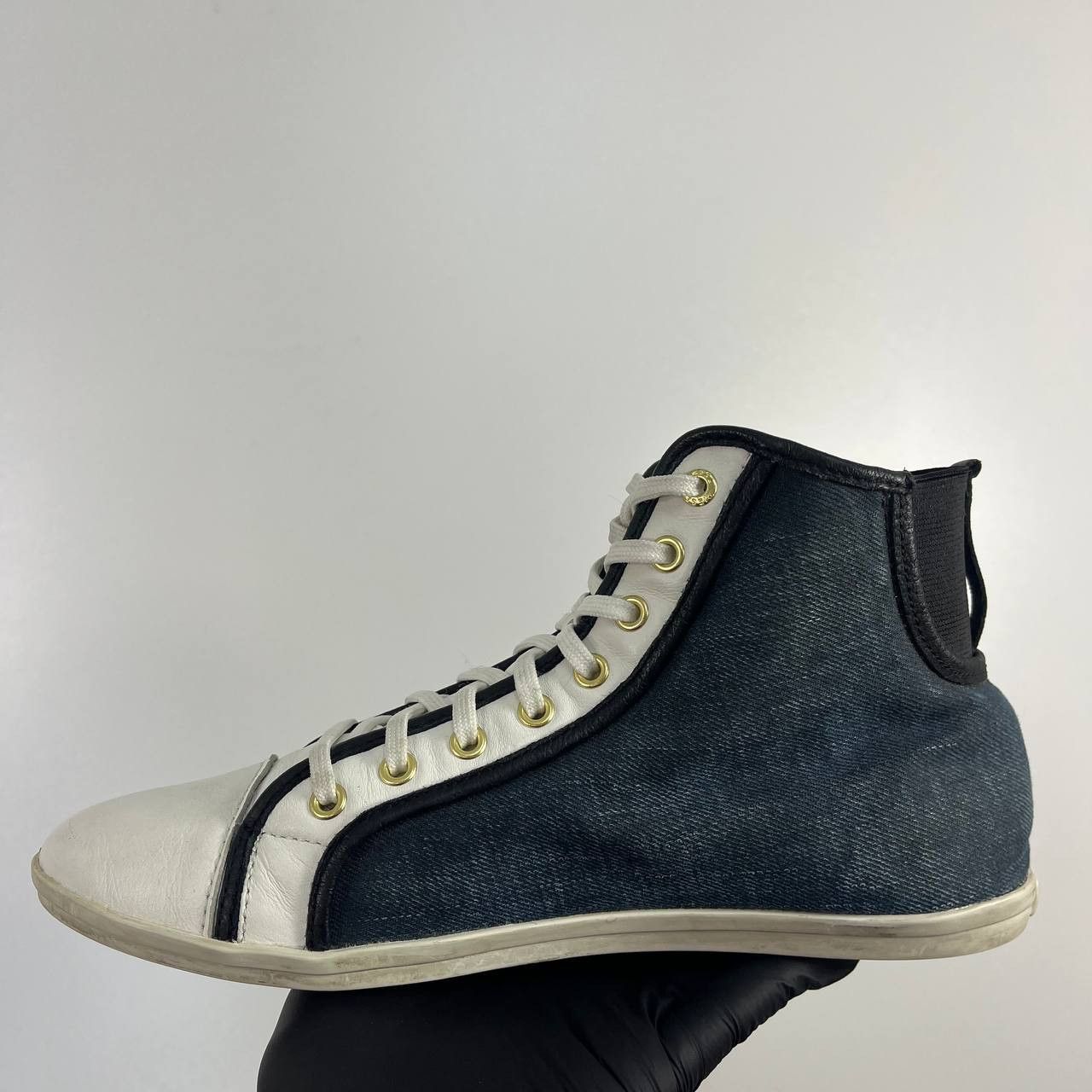 Diesel Diesel Weekendly High Top Sneakers Leather Womens Eur 37 Size US 7 / IT 37 - 4 Thumbnail