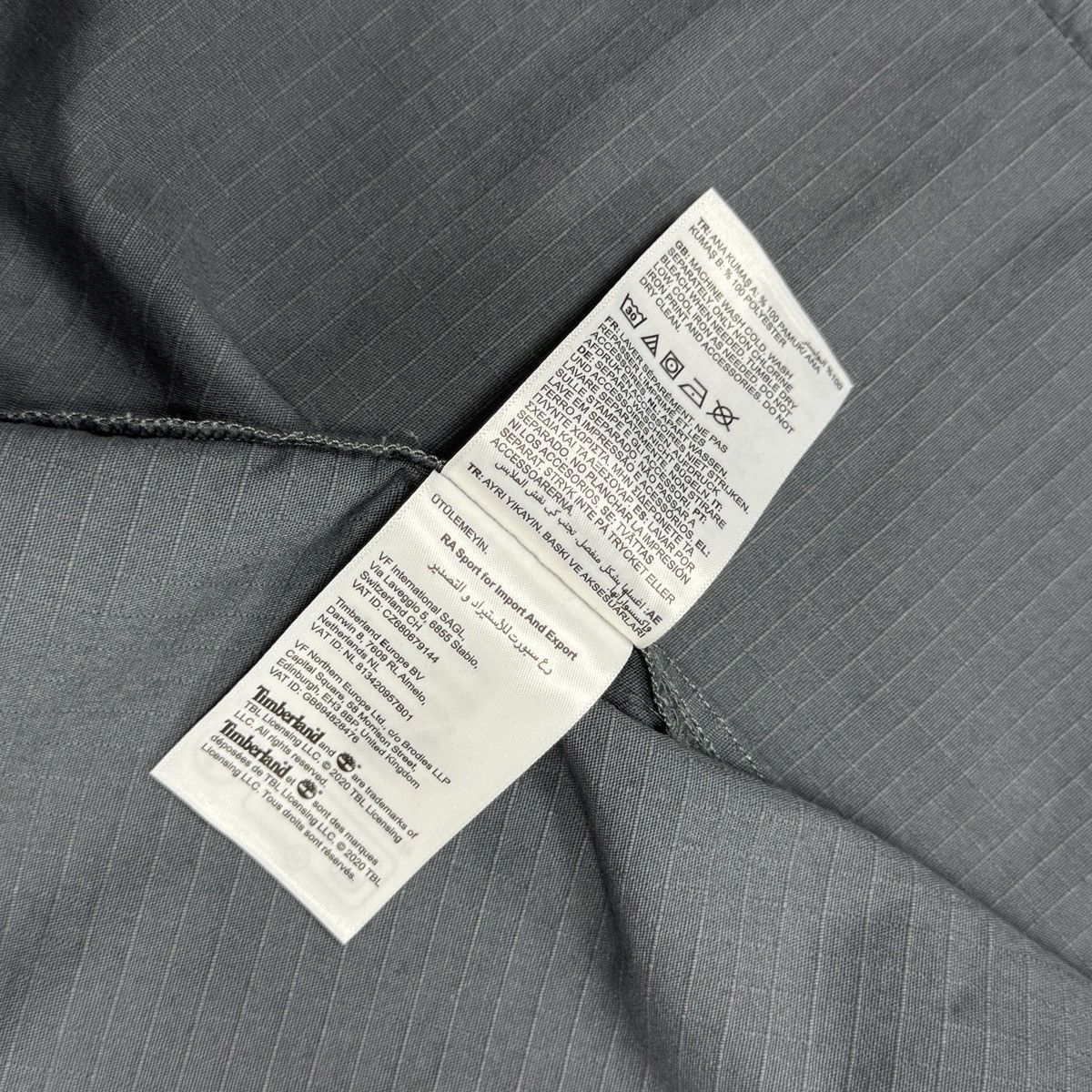 Timberland Timberland Multipocket Utility Men Overshirt Jacket Grey Size US L / EU 52-54 / 3 - 12 Thumbnail