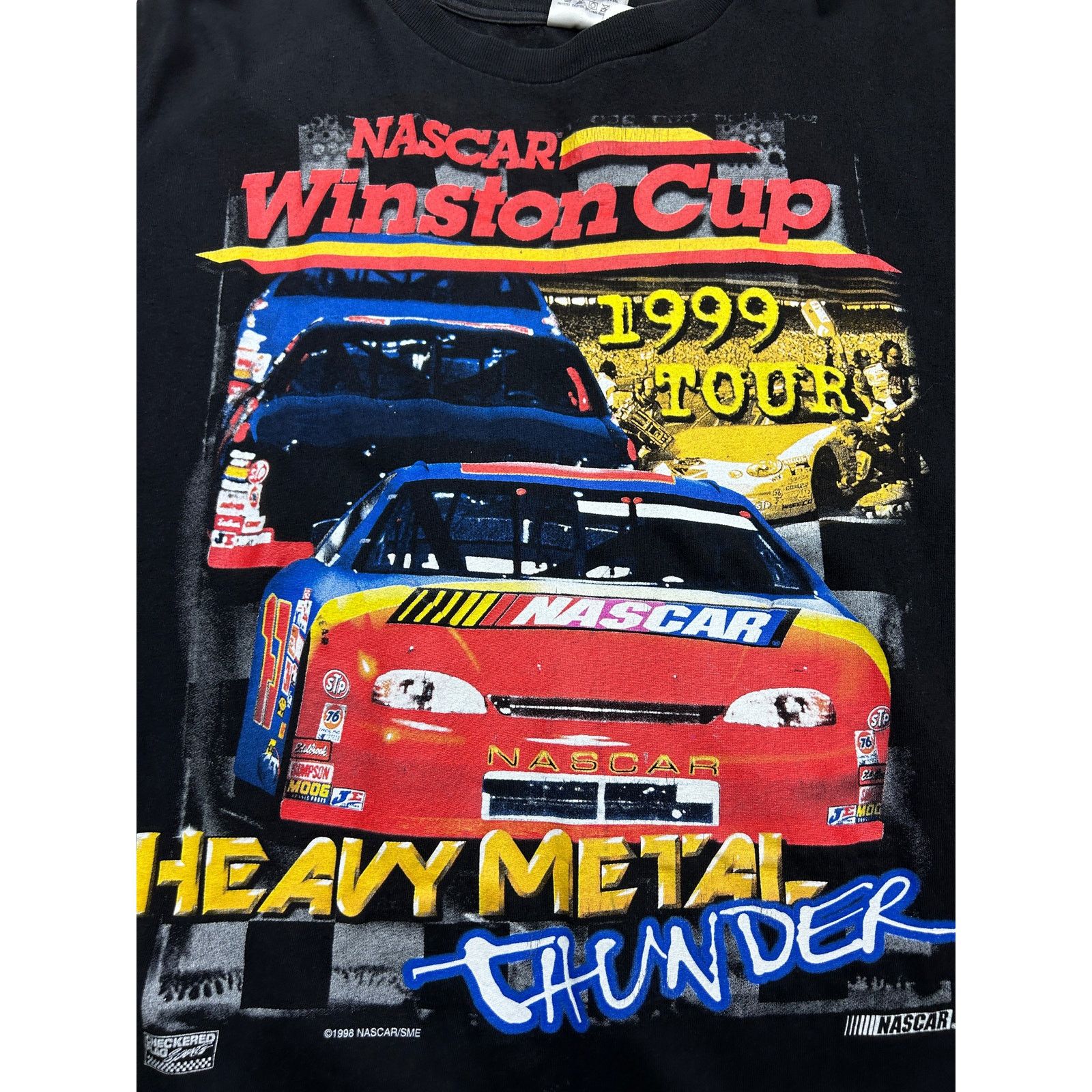 Vintage Vintage 1999 Nascar Racing Winston Cup Heavy Tour Shirt XL Size US XL / EU 56 / 4 - 4 Thumbnail
