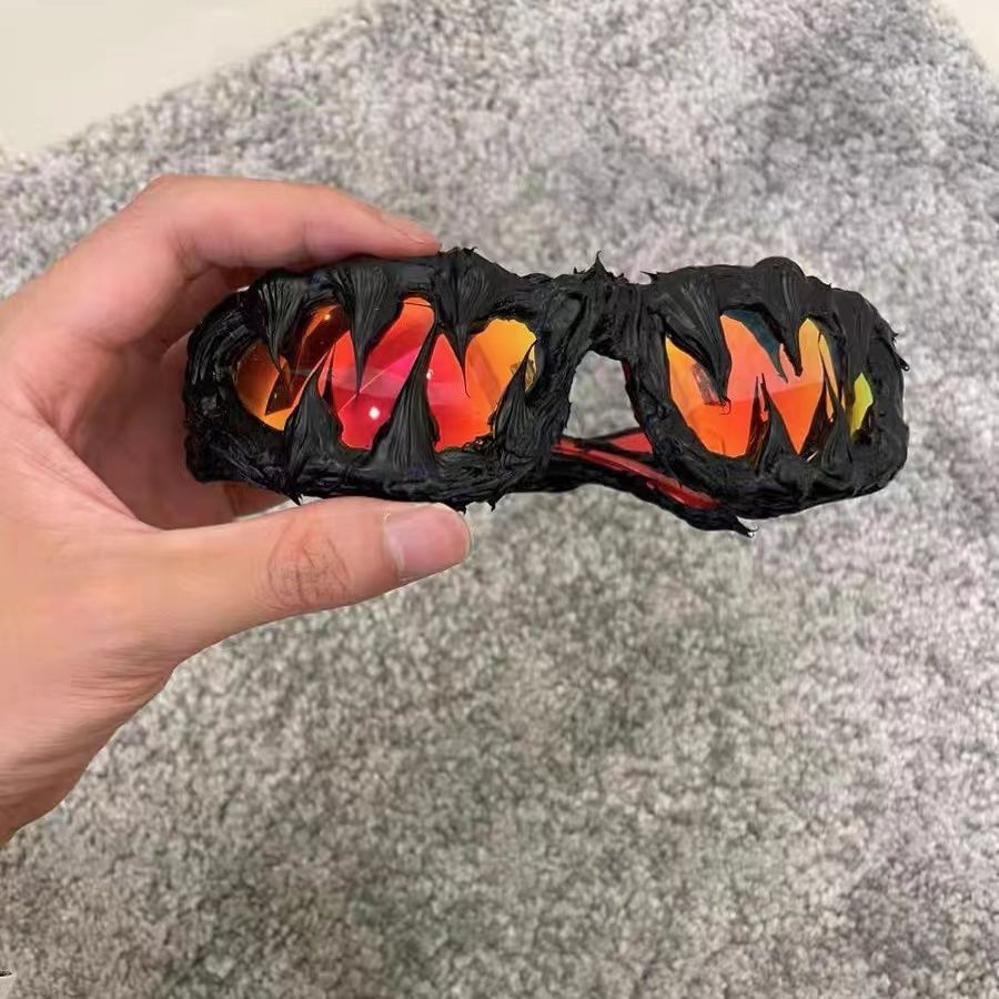 Electric Visual New Design Street ins style custom avant-garde sunglasses Size ONE SIZE - 6 Thumbnail