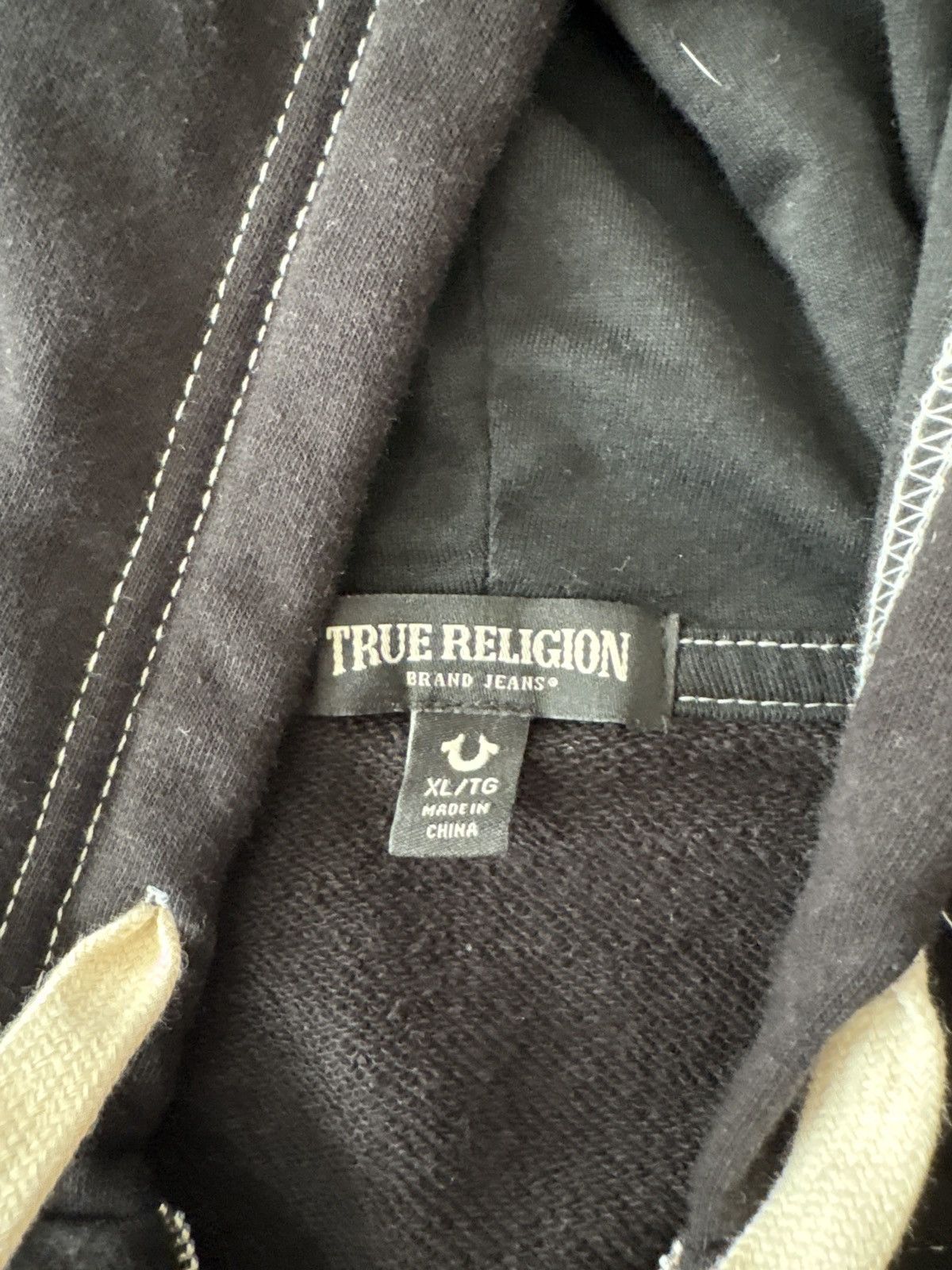 True Religion True religion flocked BIG T hoodie Size US XL / EU 56 / 4 - 2 Thumbnail