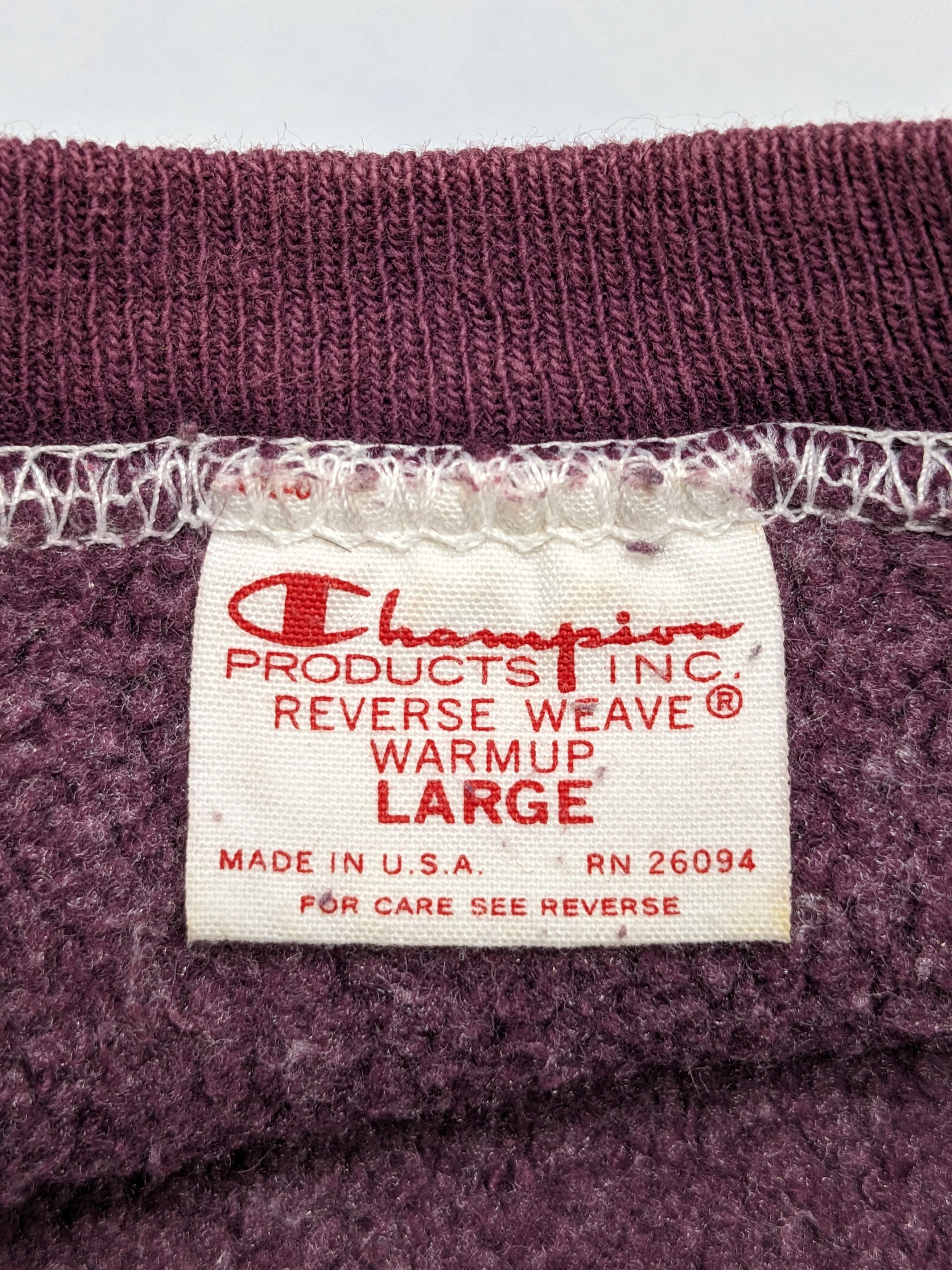 Champion Vintage 70s Champion Reverse Weave Crewneck Sweatshirt Size US L / EU 52-54 / 3 - 8 Thumbnail