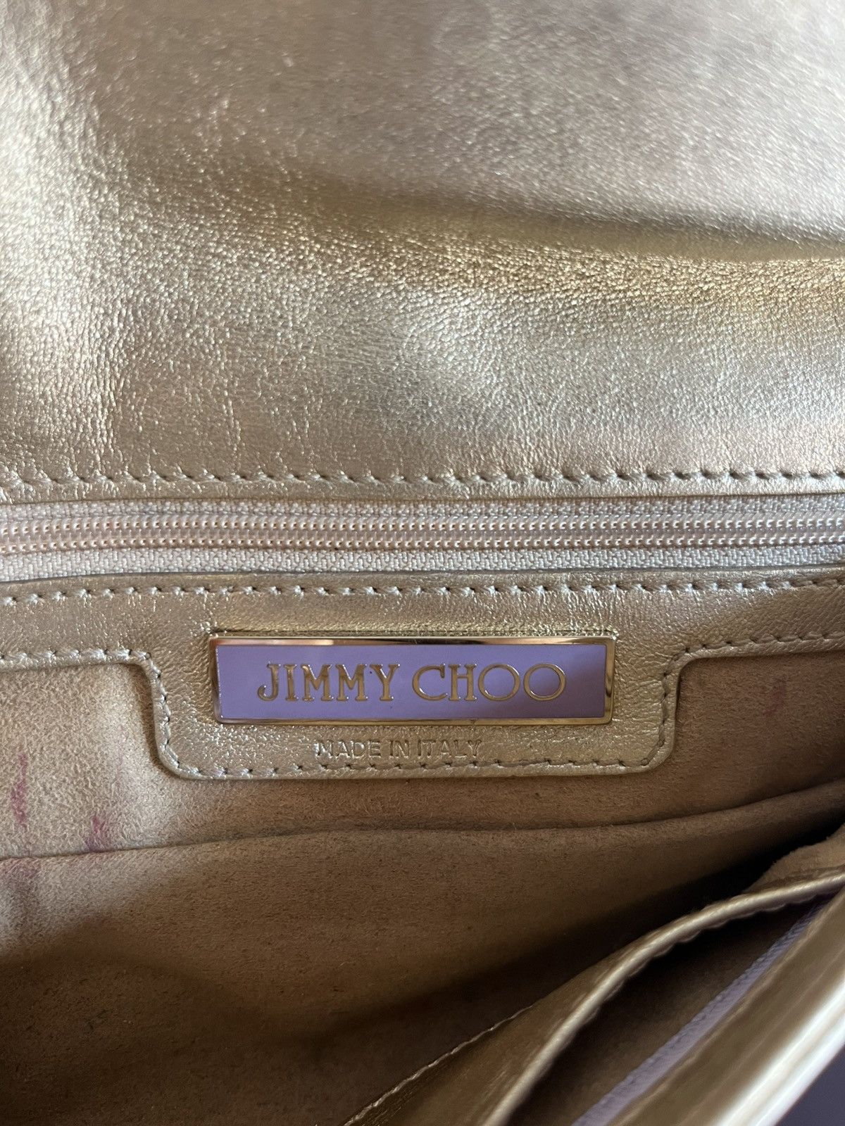 Jimmy Choo Vintage Jimmy Choo Glamour Gold Mini Bag Size ONE SIZE - 7 Thumbnail