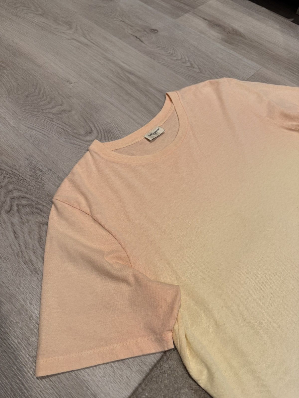 Saint Laurent Paris s/s 2020 gradient t shirt!! Size US M / EU 48-50 / 2 - 3 Thumbnail