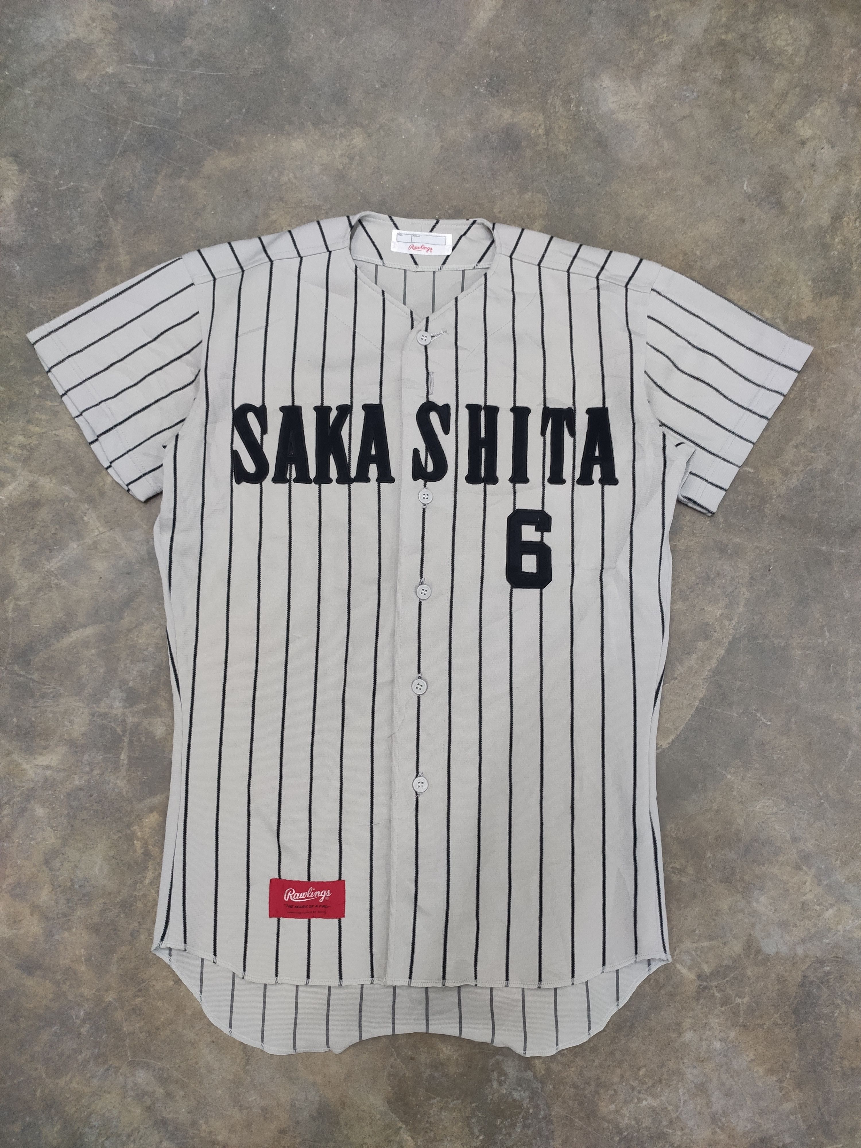 MLB 🔥 SAKASHITA BASEBALL JERSEY SAKASHITA 6 JAPAN Size US M / EU 48-50 / 2 - 3 Thumbnail