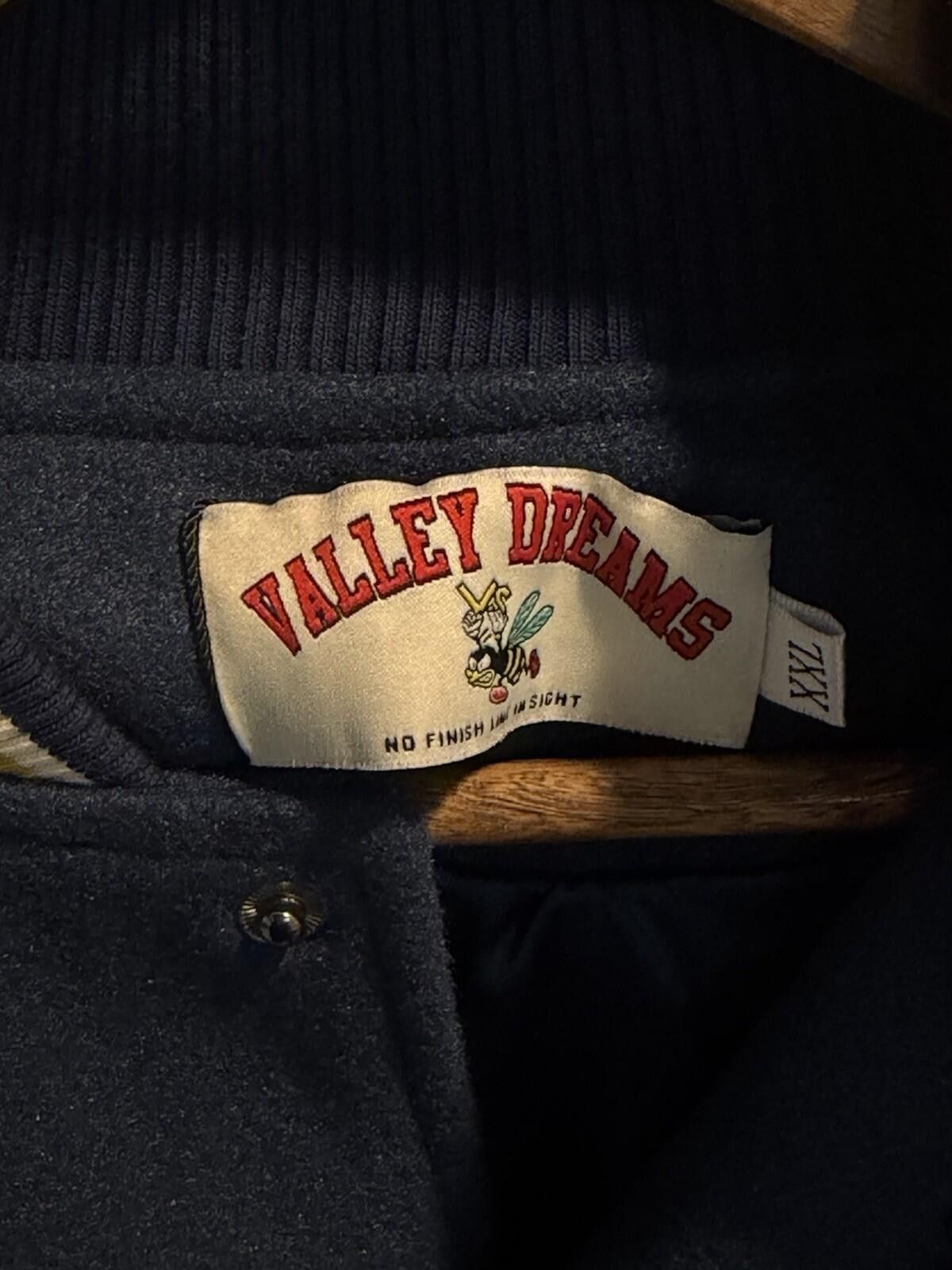 Vale ValeLives Valley Leather Jacket Blue Rare Release Size XXL Size US XXL / EU 58 / 5 - 10 Thumbnail