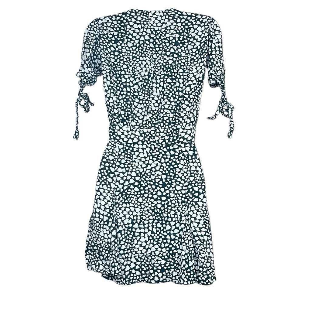 Anthropologie Anthropologie Rue Stiic XS Green White Laguna Heart Print Bu Size XS / US 0-2 / IT 36-38 - 3 Thumbnail