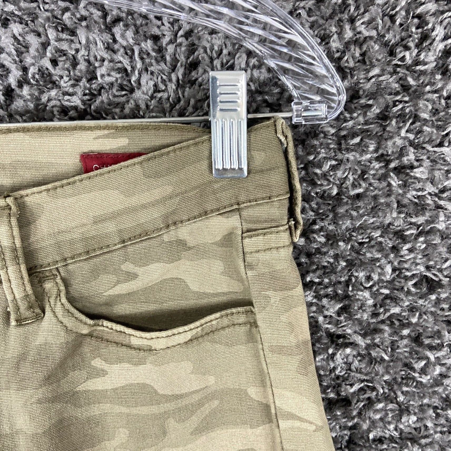 Lucky Brand LUCKY BRAND Charlie Skinny Cargo Pants Camouflage Green Women’s Size 2 Size 26" / US 2 / IT 38 - 5 Thumbnail