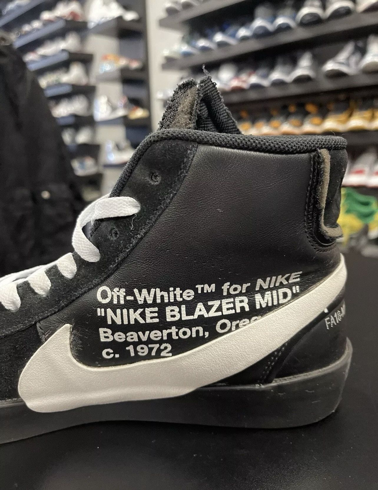 Off-White Size 10 - Nike Off-White x Blazer Mid Grim Reapers Size US 10 / EU 43 - 6 Thumbnail