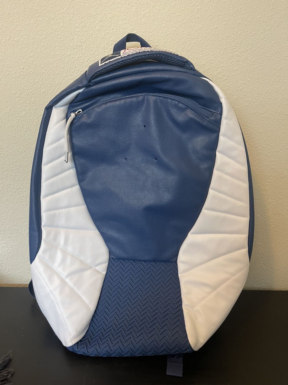 Jordan Brand Mens Nike Jordan Retro 23 Backpack Blue White Laptop Size ONE SIZE - 1 Thumbnail