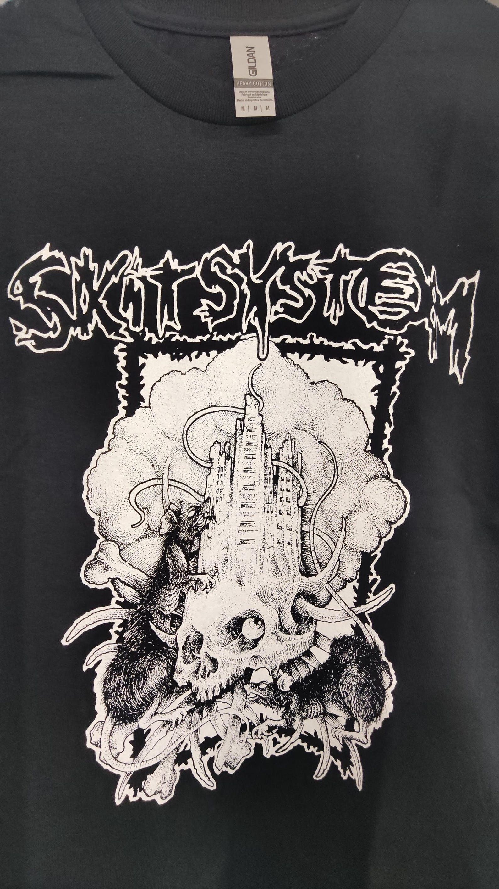 Gildan SKITSYSTEM Pestens Tid Punk Rock T-shirts Size US M / EU 48-50 / 2 - 2 Thumbnail