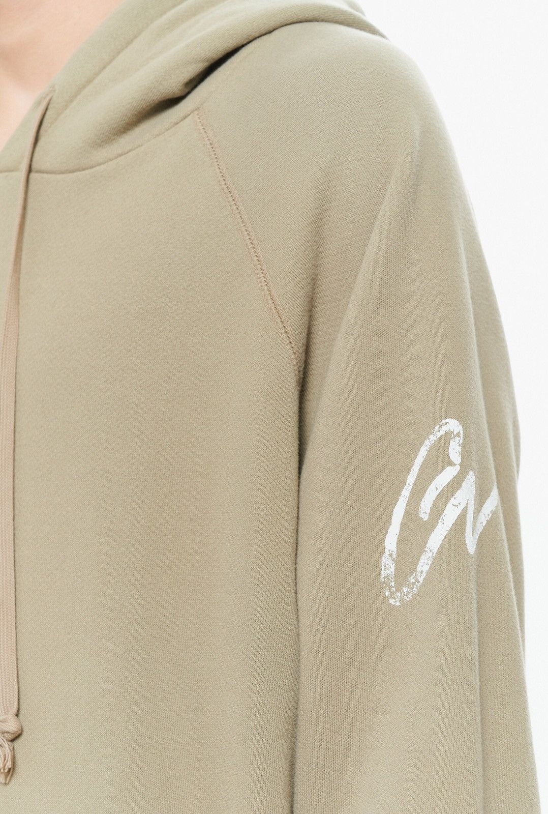 Greg Lauren Last Size Greg Lauren Khaki Cotton Oversized Hoodie Size US XL / EU 56 / 4 - 3 Thumbnail