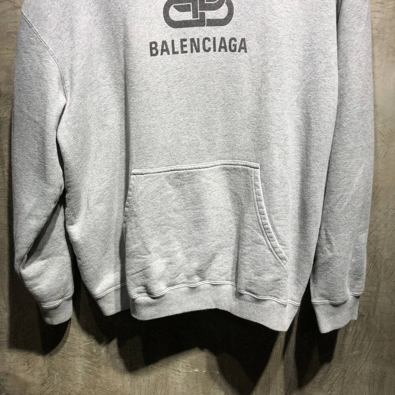Balenciaga Balenciaga BB logo interlocking pull over hoodie Size US XXL / EU 58 / 5 - 3 Thumbnail