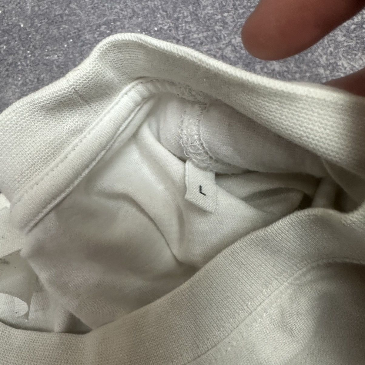 AMI ami Paris white t-shirt Size L / US 10 / IT 46 - 6 Thumbnail