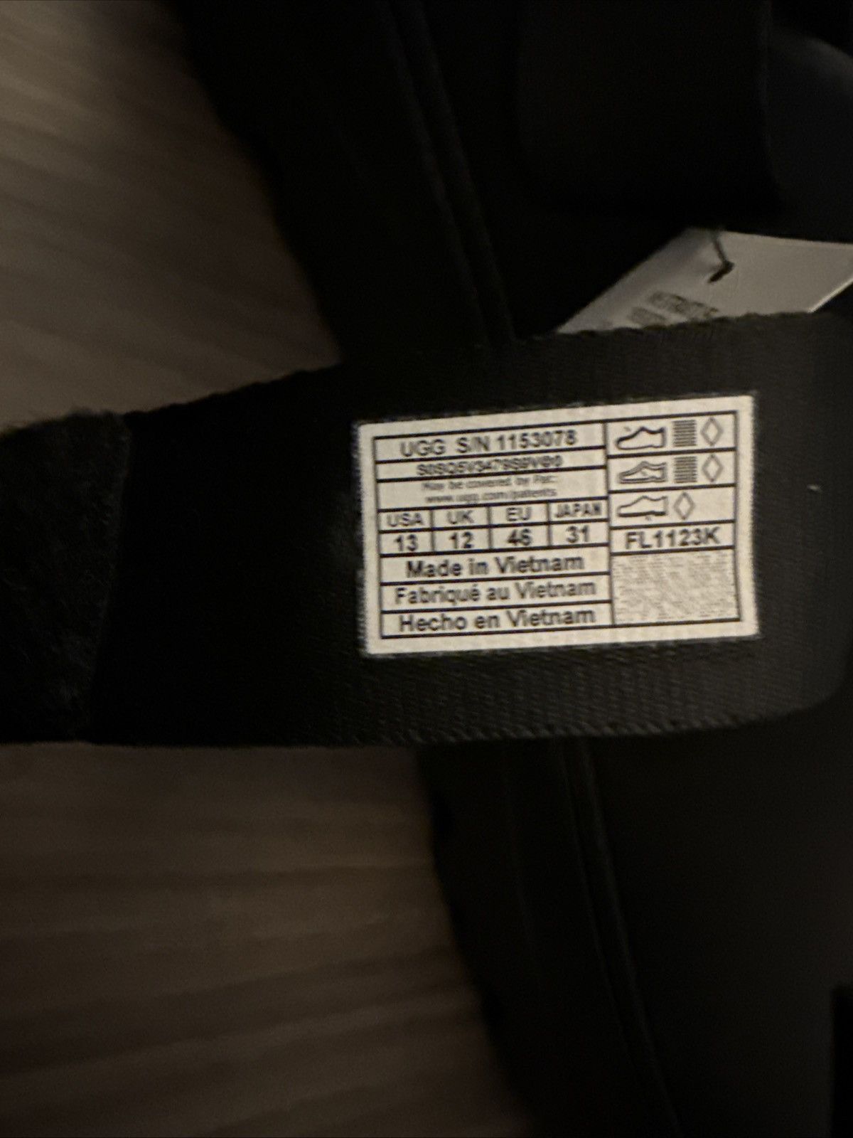 Ugg UGG M Stratus Sandals Black Size 13 | Adjustable Straps Size US 13 / EU 46 - 4 Thumbnail