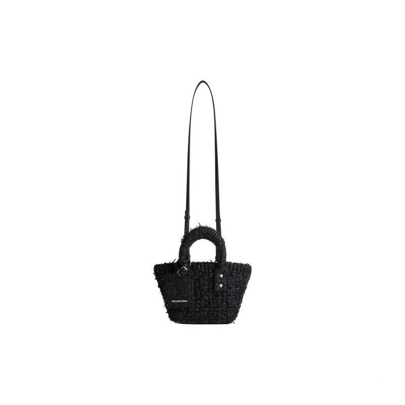 Balenciaga o1bcso1str0125 Size: OS / Bistro XXS Basket Sparkling Bag Size ONE SIZE - 4 Thumbnail