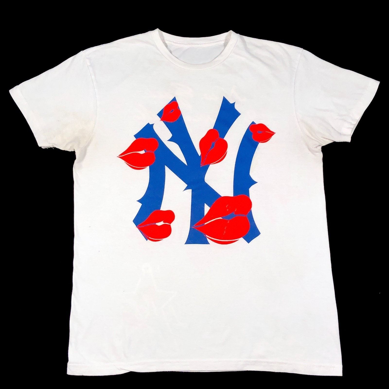 La Ropa New York Is Kissing Me Mens Tee T Shirt size Large L