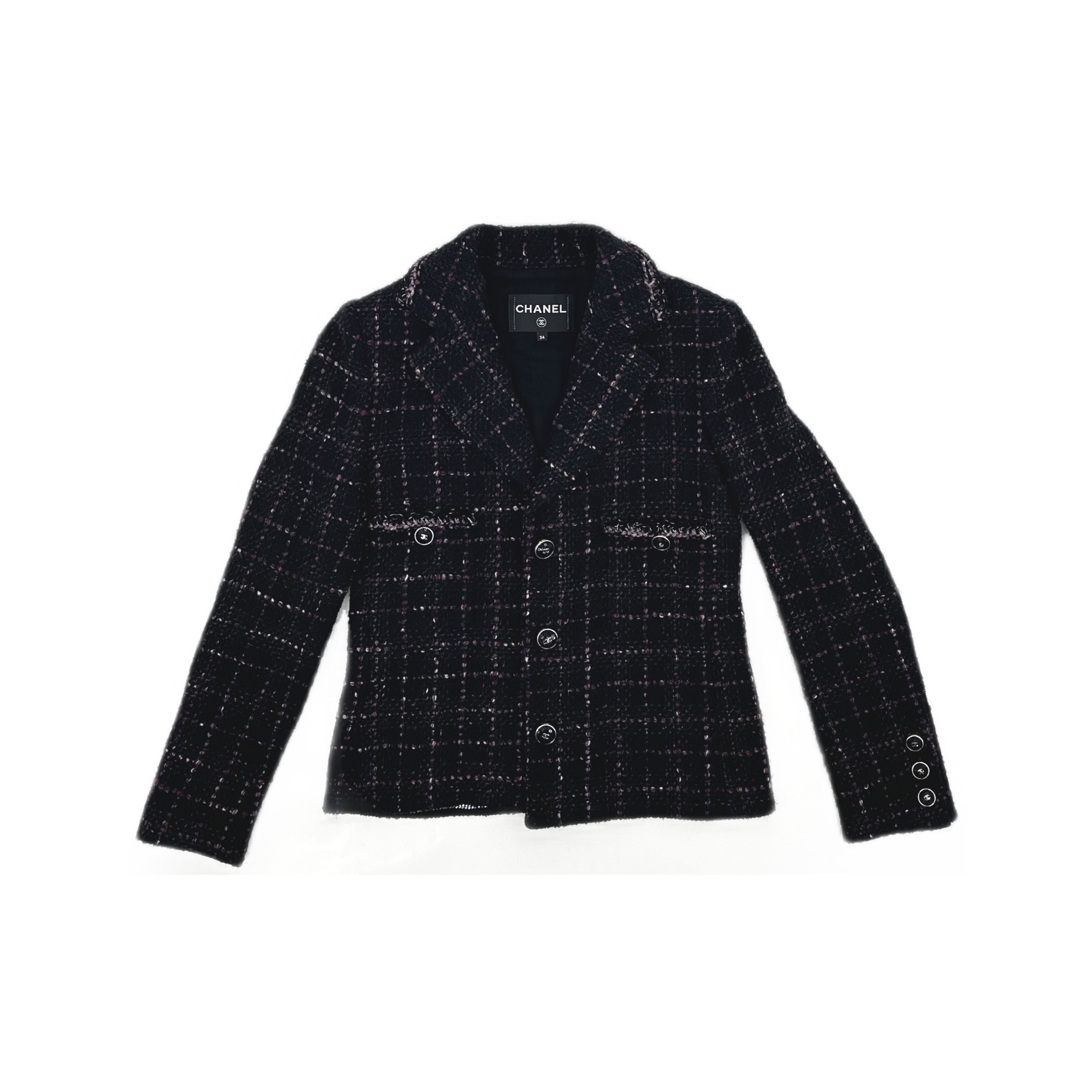 Chanel Chanel Tweed Blazer Jacket Size 34 Size XS / US 0-2 / IT 36-38 - 1 Thumbnail