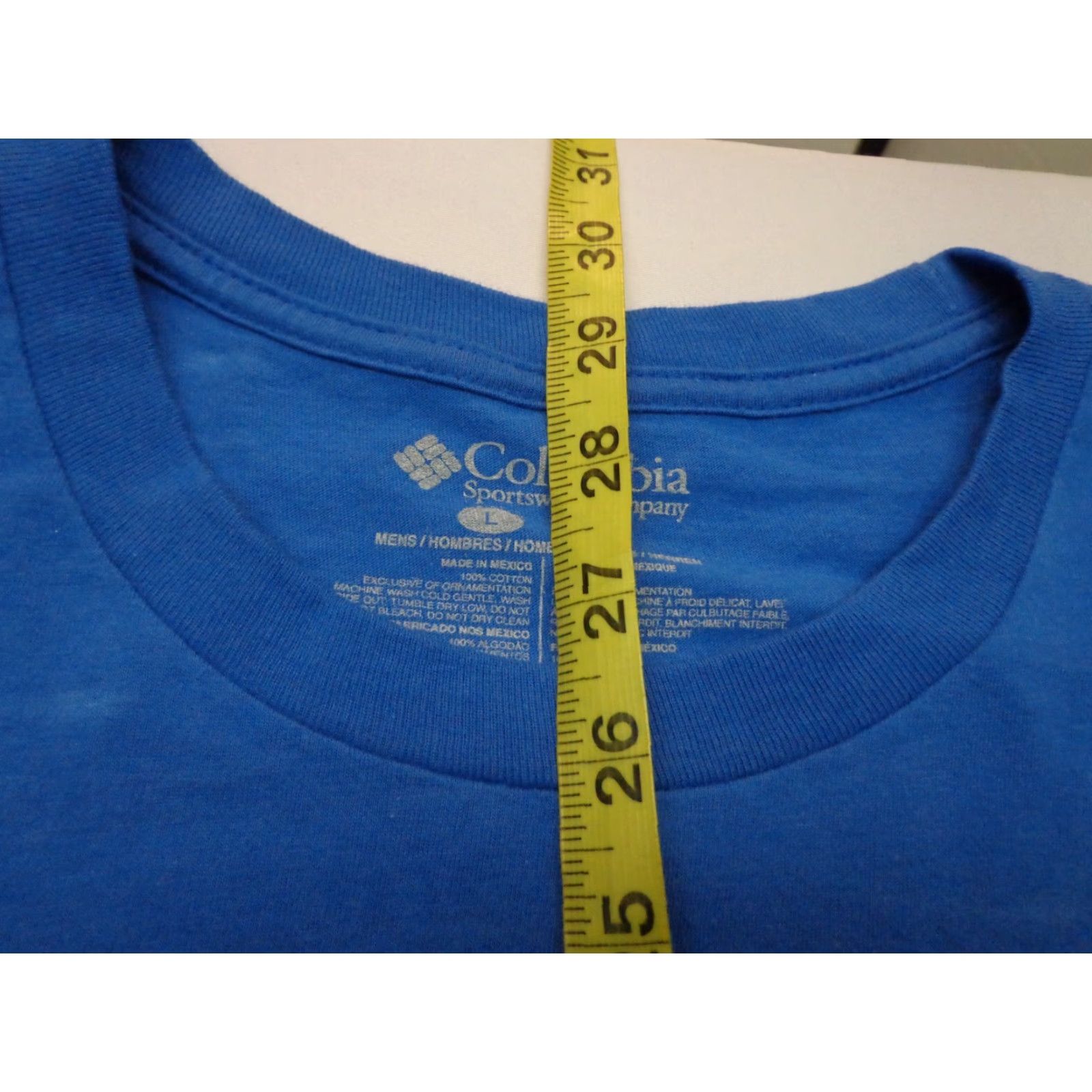 Vintage Columbia PFG T-Shirt Blue Short Sleeve Crew Neck Men Size Large Size US L / EU 52-54 / 3 - 7 Thumbnail