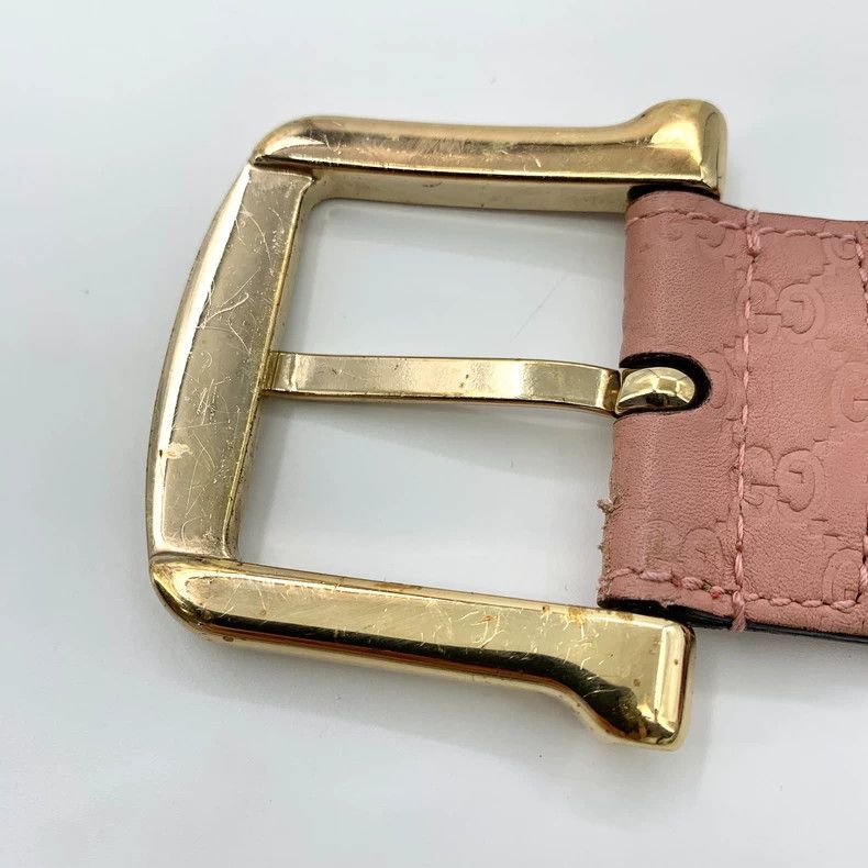 Gucci Gucci Bean sand-colored double G embossed full-print belt 2 Size ONE SIZE - 7 Thumbnail