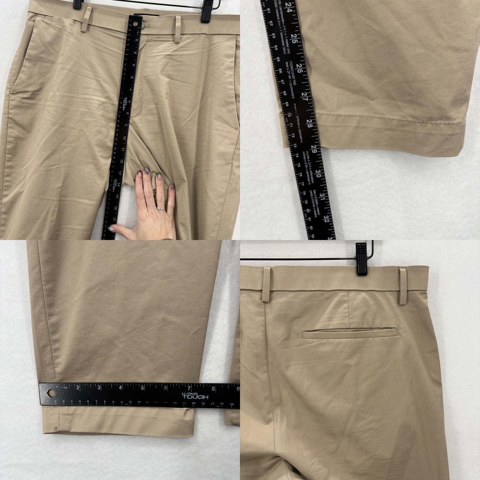 Banana Republic Banana Republic Pants Mens 36x30 Beige Core Temp Chino Slim Fit Stretch Casual Size US 36 / EU 52 - 8 Thumbnail