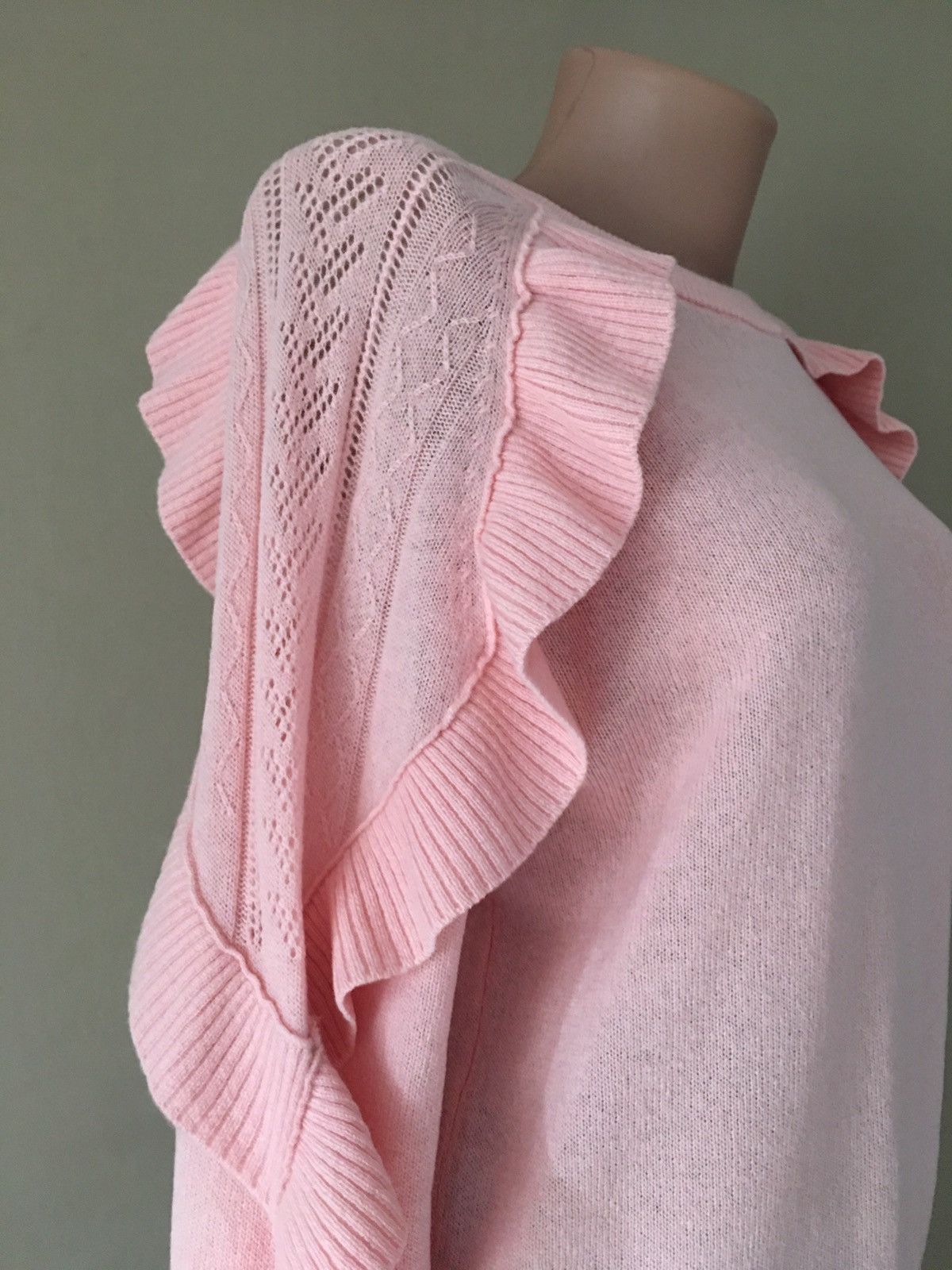 Other Donna Ida Devil's In The Detail Pink Cashmere Sweater M Size M / US 6-8 / IT 42-44 - 7 Thumbnail