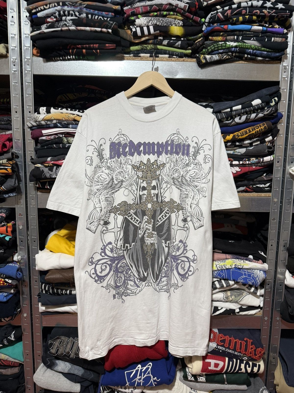 Raw State Y2K Raw State Redemption Hysteric Glamour Opium T-Shirt Hype Size US L / EU 52-54 / 3 - 1 Thumbnail