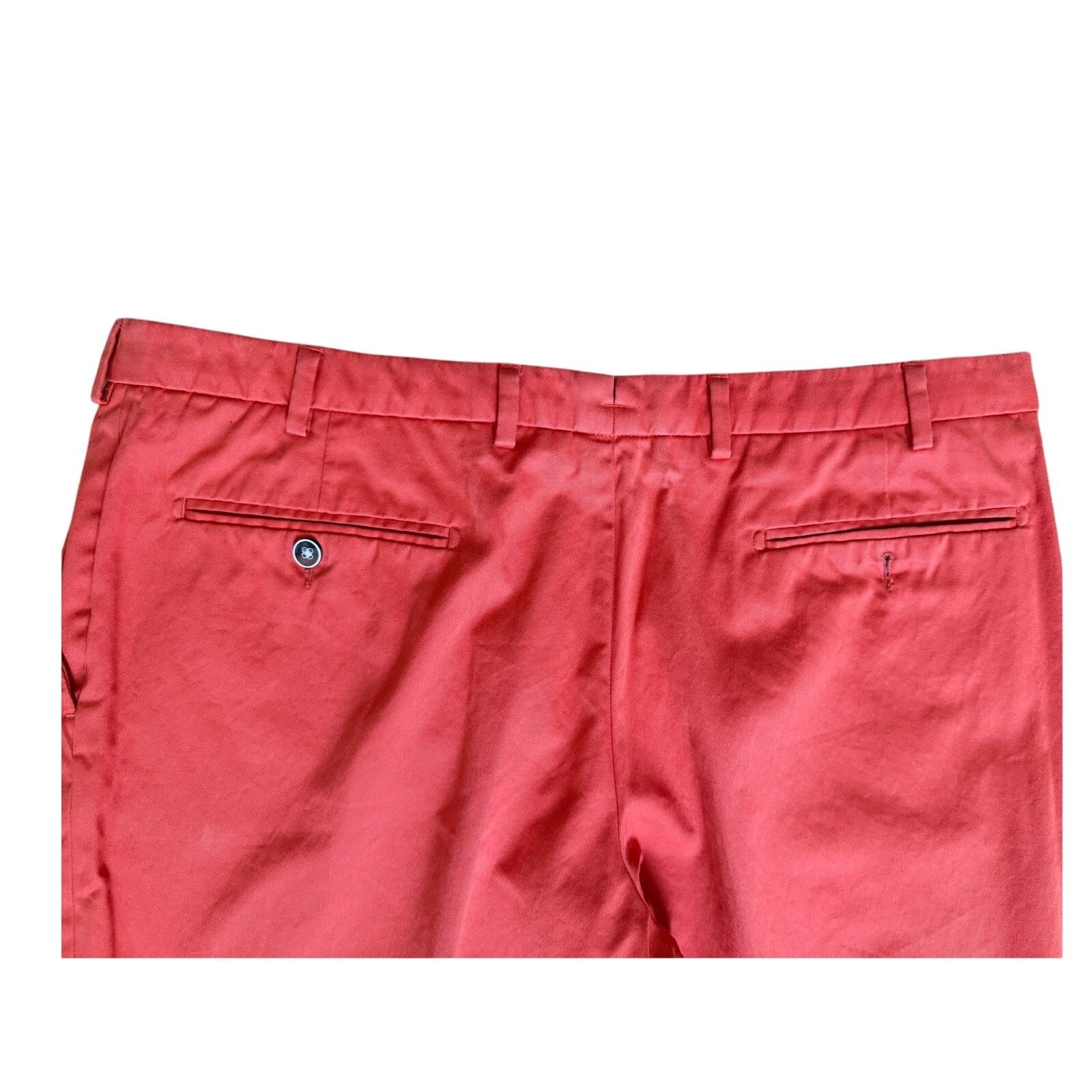 Simon Carter Simon Carter Orange Cotton Chinos Pants Size 38 Size US 38 / EU 54 - 4 Thumbnail