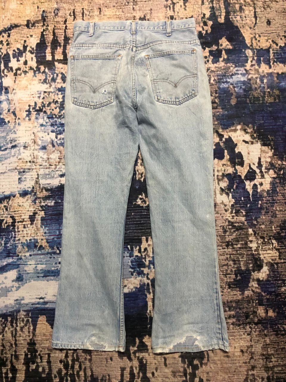 Levi's Vintage Levi's Button 31 Jeans Pants Distressed Faded Size US 31 - 2 Thumbnail