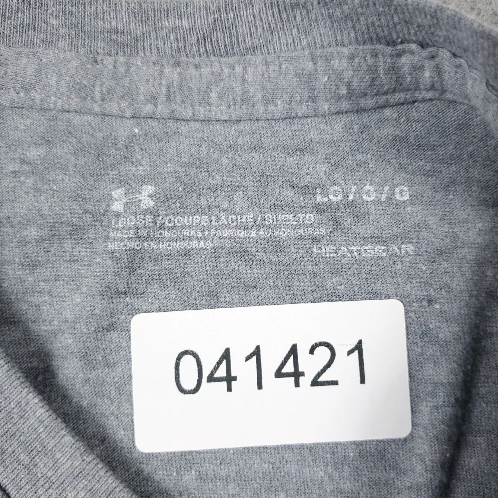 Under Armour Under Armour T Shirt Mens Size Large Gray Active Gym Work Out Short Sleeve Shirt Mens Gray Under Armour HeatGear Sports Classic Modern 90s? Size US L / EU 52-54 / 3 - 7 Thumbnail