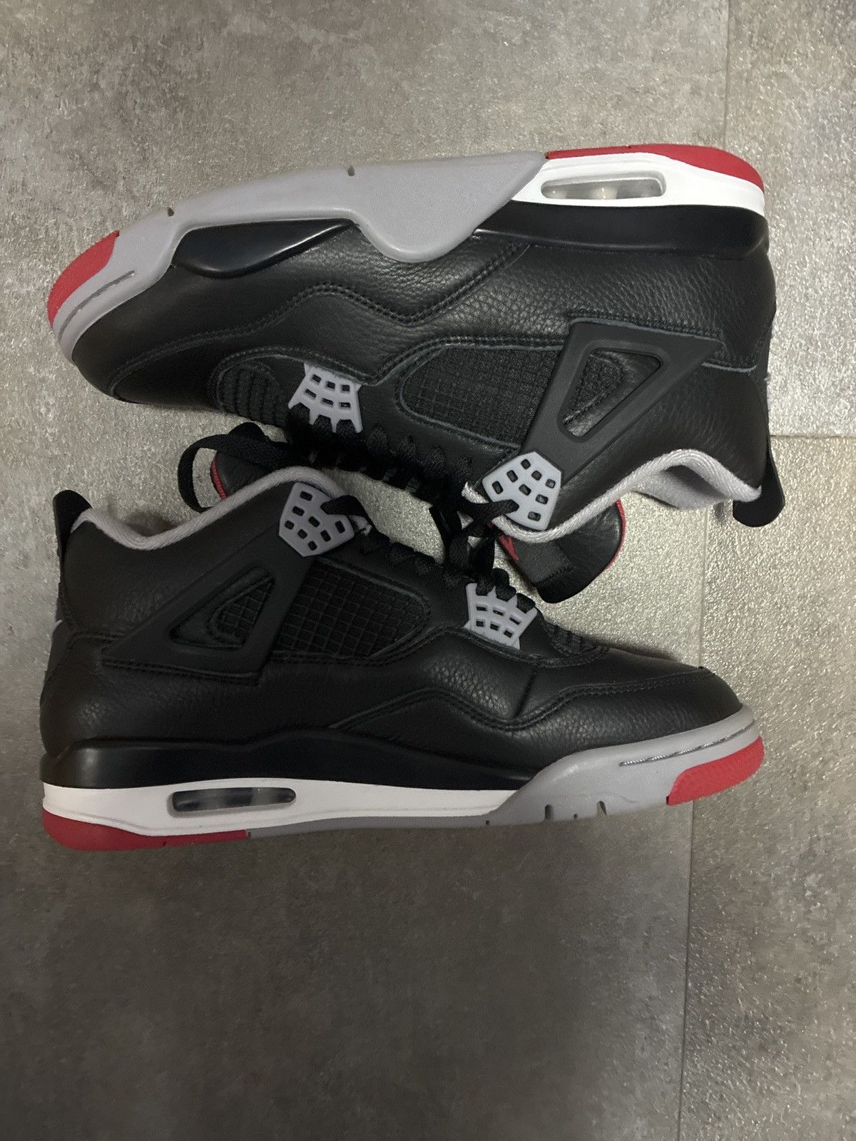 Jordan Brand Jordan 4 Bred Reimagined Retro Size US 8.5 / EU 41-42 - 1 Thumbnail