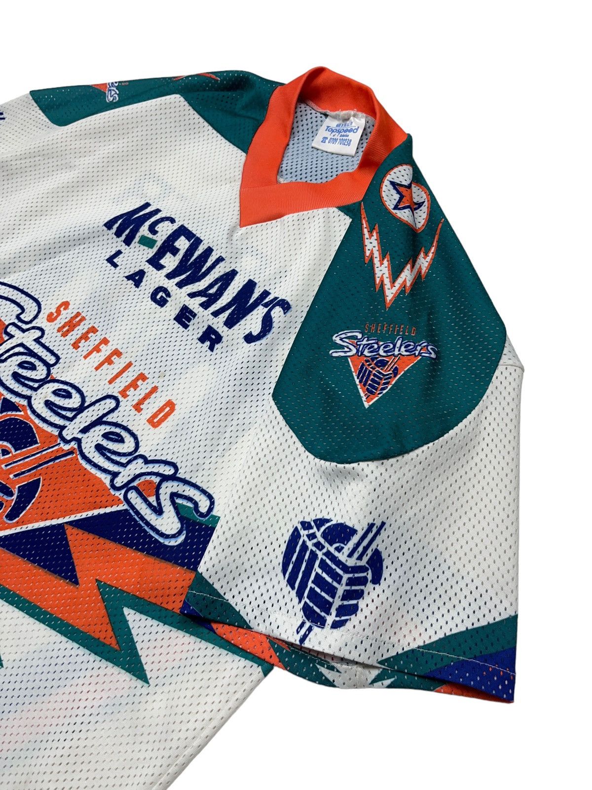 NHL Vintage Sheffield Sceelers #00 Flipper British Hockey Jersey Size US XL / EU 56 / 4 - 3 Thumbnail