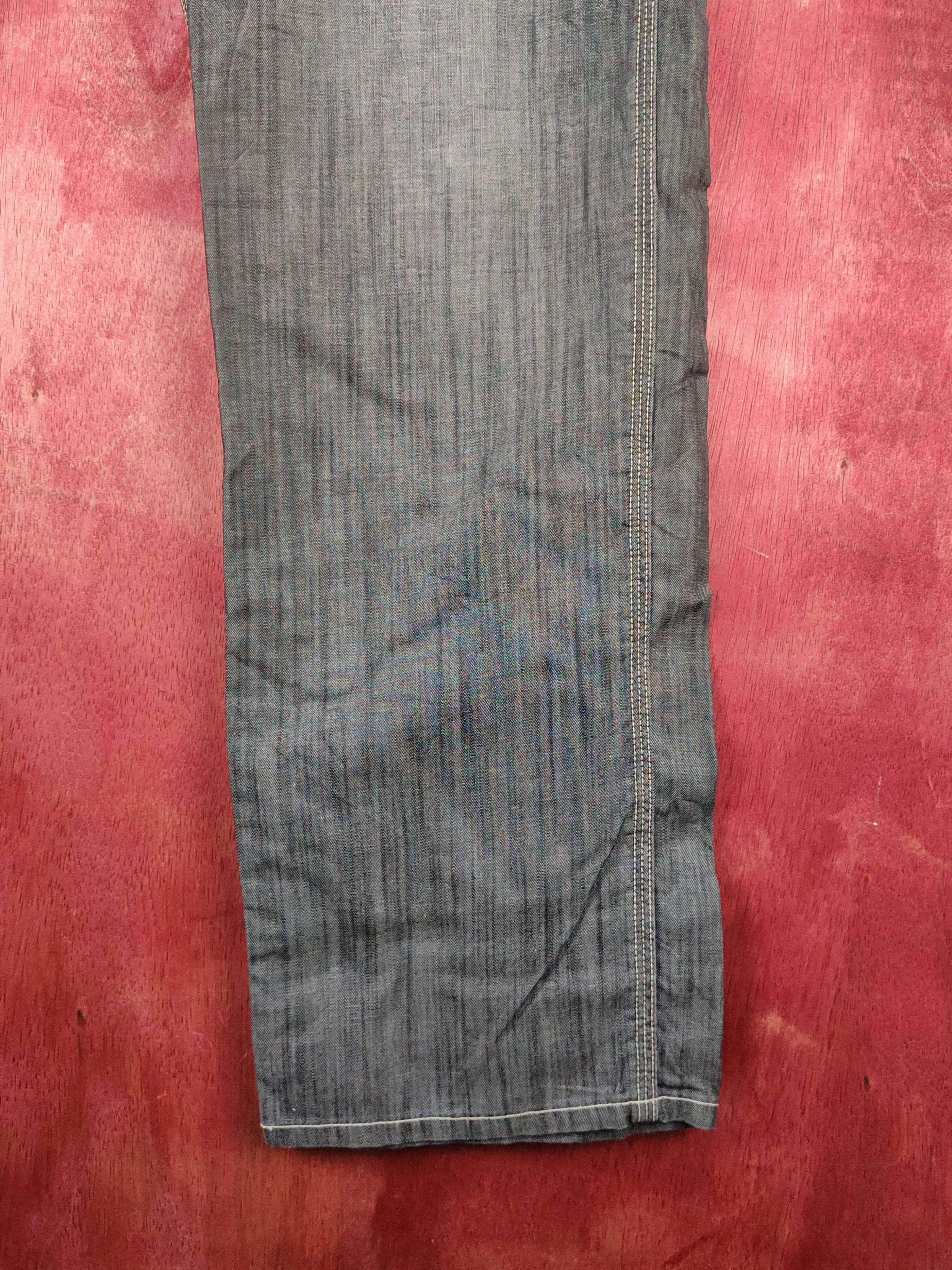 Japanese Brand Back Numbe Black Multipocket Casual Pants #1566 Size US 31 - 6 Thumbnail