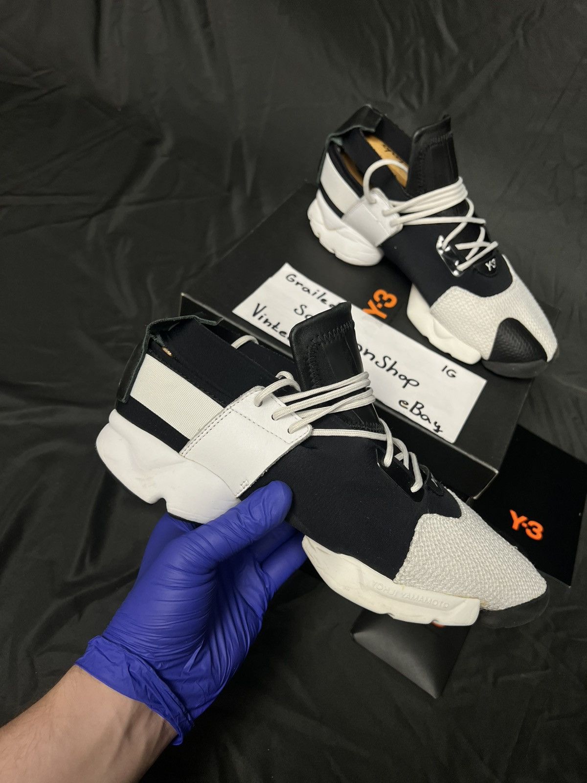 Y-3 Y-3 Yohji Yamamoto Adidas Kydo shoes trainers Size US 8.5 / IT 38.5 - 2 Thumbnail