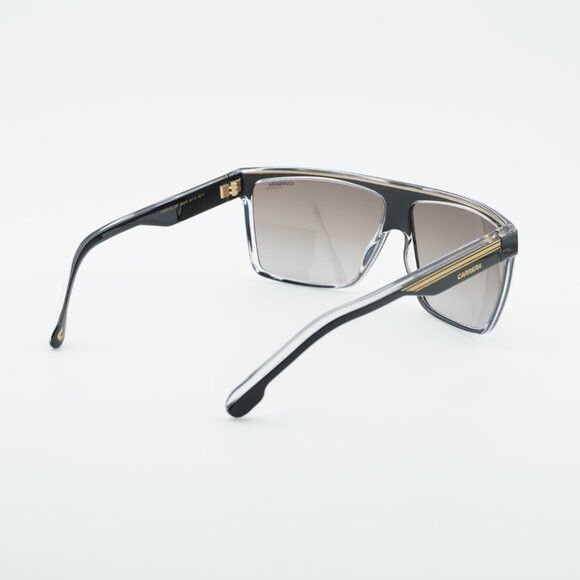 Carrera CARRERA 22/N 02M2 HA Sunglasses Black/Gold Shield Frame Size ONE SIZE - 4 Thumbnail