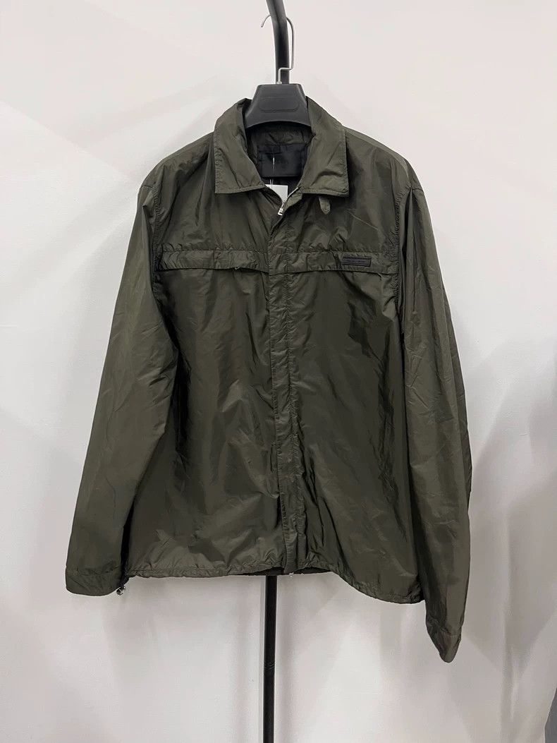 Prada Prada Classic slogan letter logo jacket 2504-Nextarrow Size US XL / EU 56 / 4 - 1 Thumbnail