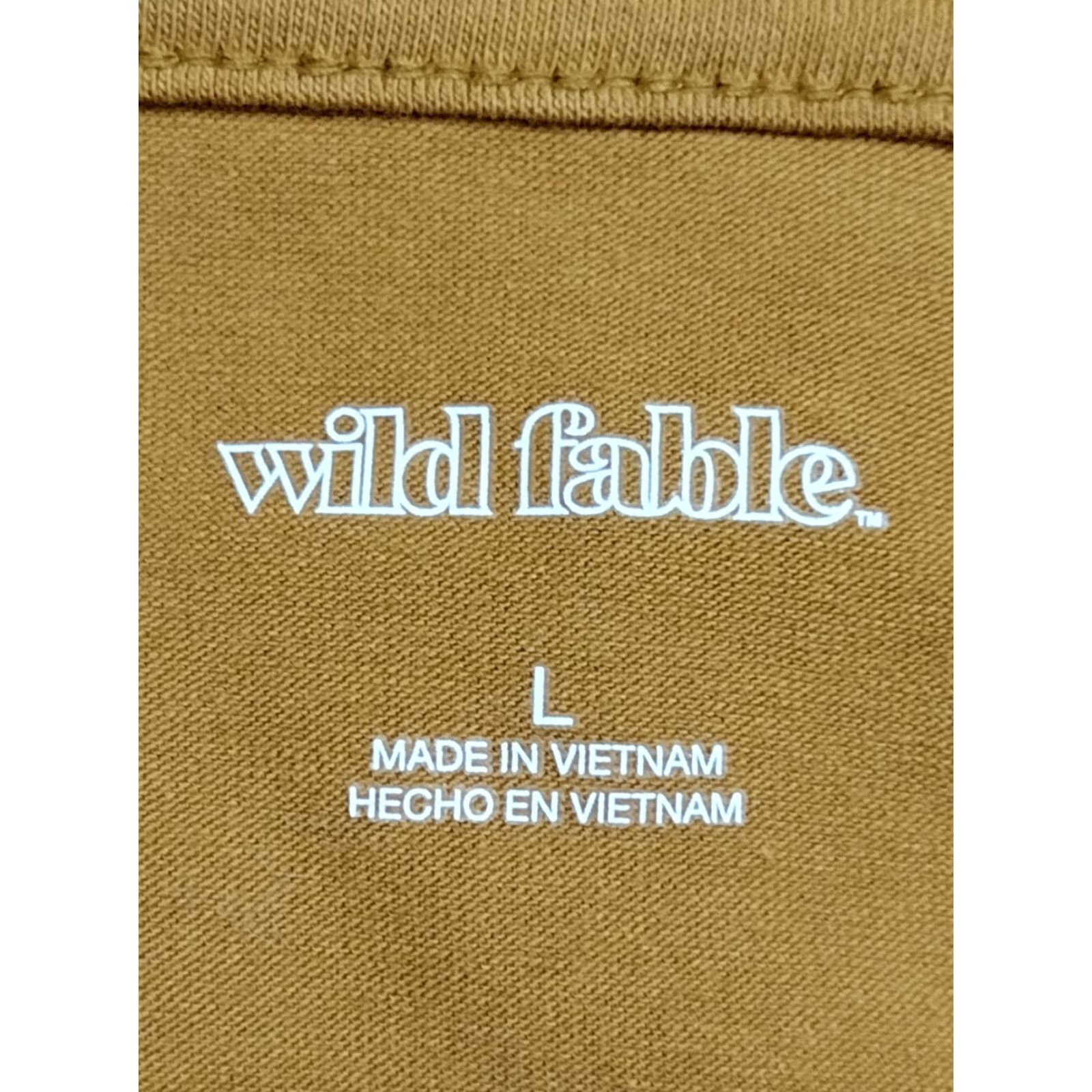 Vintage Wild Fable Women's Crop Tank Top Dark Gold Gold Cropped Tank L Womens Crop Tank Top Dark Gold 90s Cropped Tank Womens Size L / US 10 / IT 46 - 5 Thumbnail