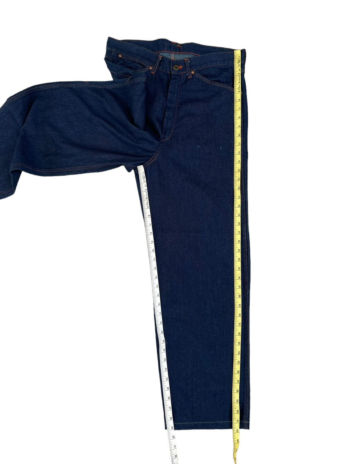 Pherrow's Pherrows Japan Indigo STUBBORN Union Made Denim Work Pant Size US 32 / EU 48 - 5 Thumbnail
