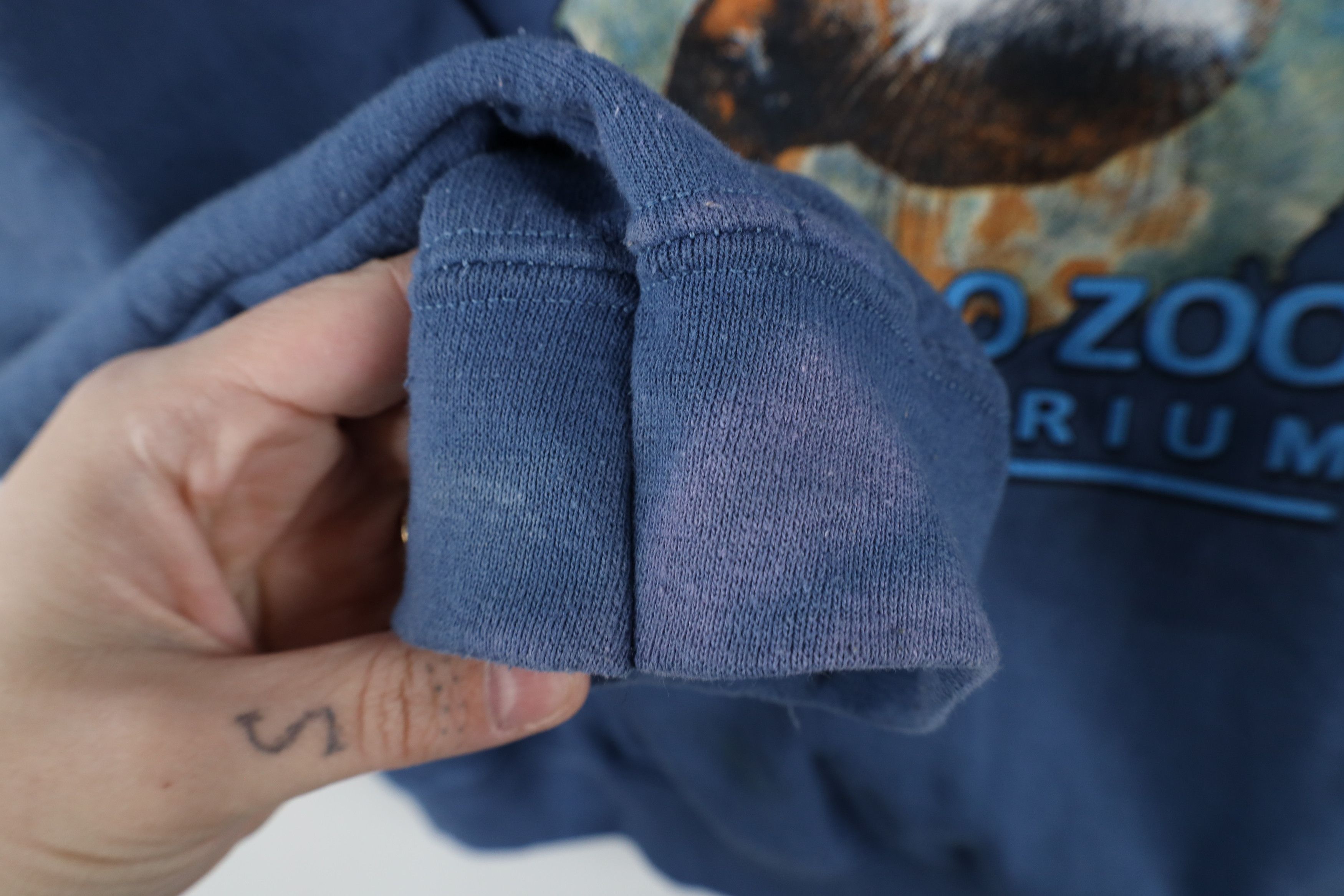 Vintage Vintage Spell Toledo Zoo and Aquarium Sea Otter Sweatshirt Size US S / EU 44-46 / 1 - 9 Thumbnail