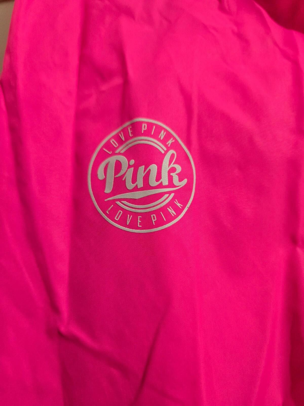 Designer Victoria's Secret PINK Anorak Windbreaker Hoodie Full Zip Size L / US 10 / IT 46 - 2 Thumbnail