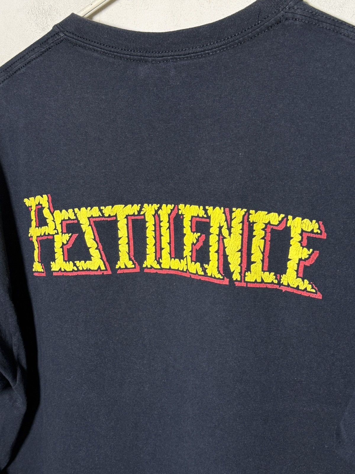 Band Tees Pestilence “Consuming Impulse” vintage T-shirt Size US L / EU 52-54 / 3 - 5 Thumbnail