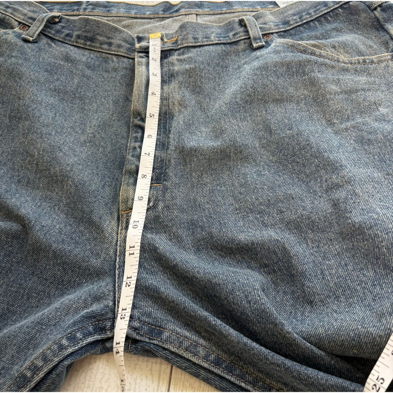 Wrangler Wrangler Blue Denim Jeans 42x32 100% Cotton 5 Pocket Size US 42 / EU 58 - 8 Thumbnail