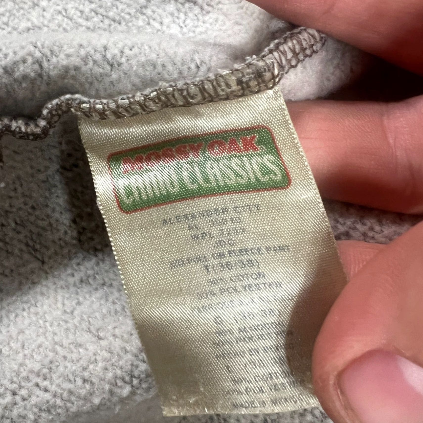 Vintage VINTAGE Mossy Oak Camo Classics Sweatpants Drawstring L Men's Green 34-38 Pockets Elastic Waist Outdoor Hunting 29" Inseam Size US 33 - 6 Thumbnail