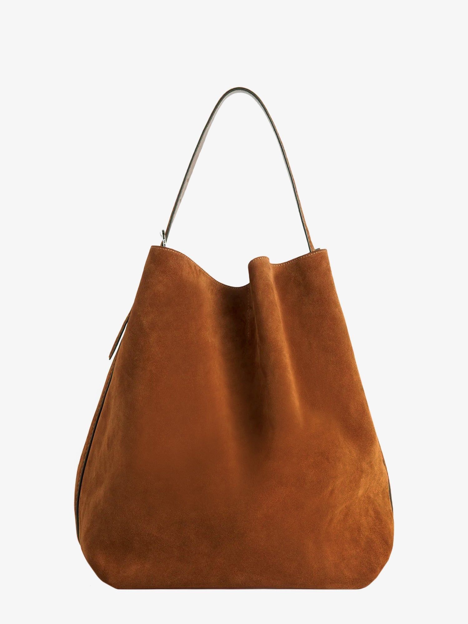 Toteme Suede Belted Tote Shoulder Bag Size ONE SIZE - 1 Thumbnail