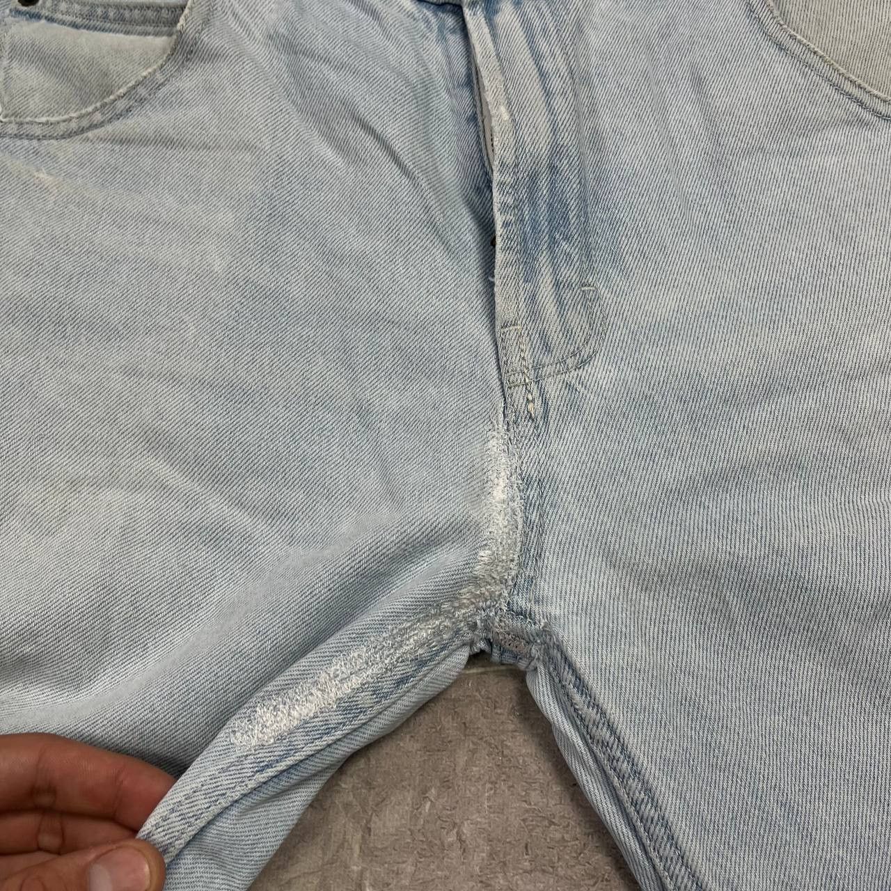 Dickies Vintage Dickies Washed Denim Blue Jeans Carpenter Y2K Baggy Size US 33 - 25 Thumbnail